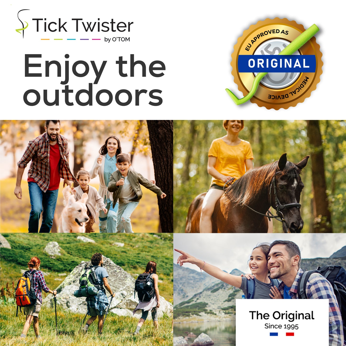 Tick Twister Tick Removers (3 Sizes in Cardboard Packaging)