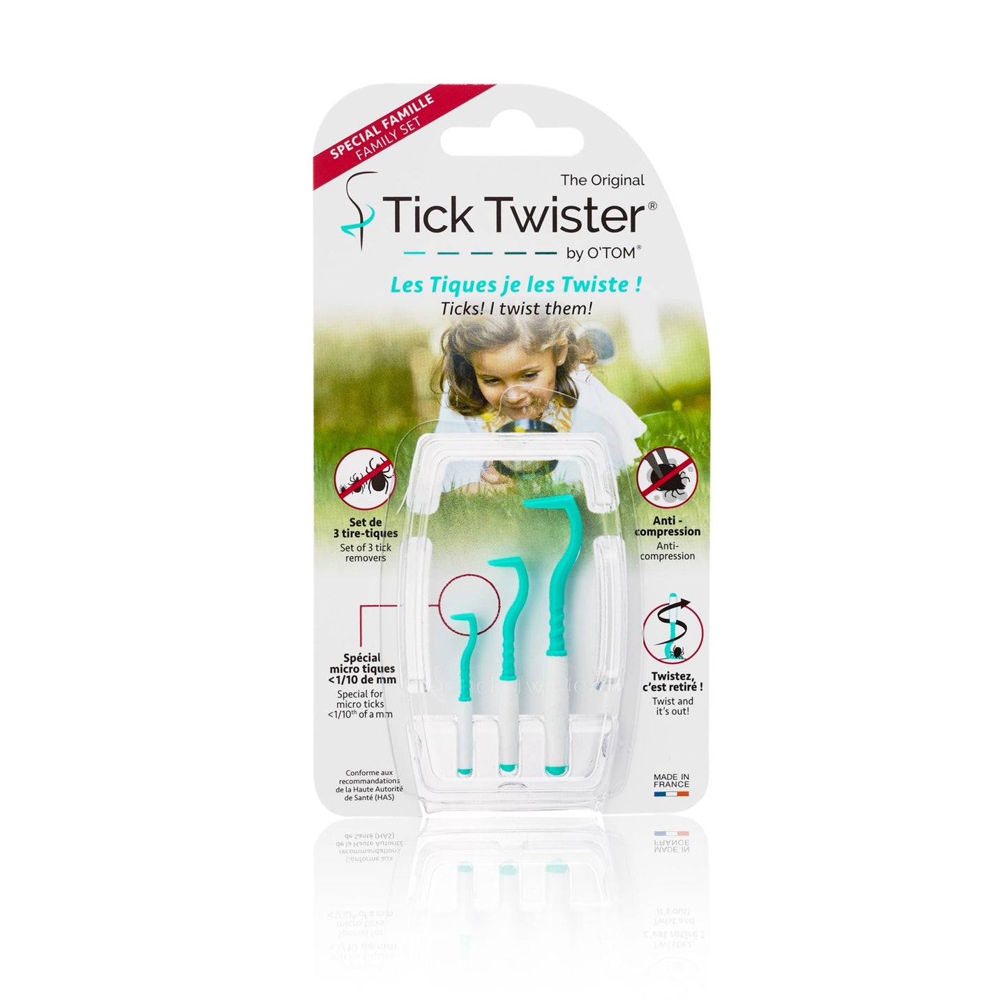 Tick Twister Tick Removers - Storage Box (3 pieces)