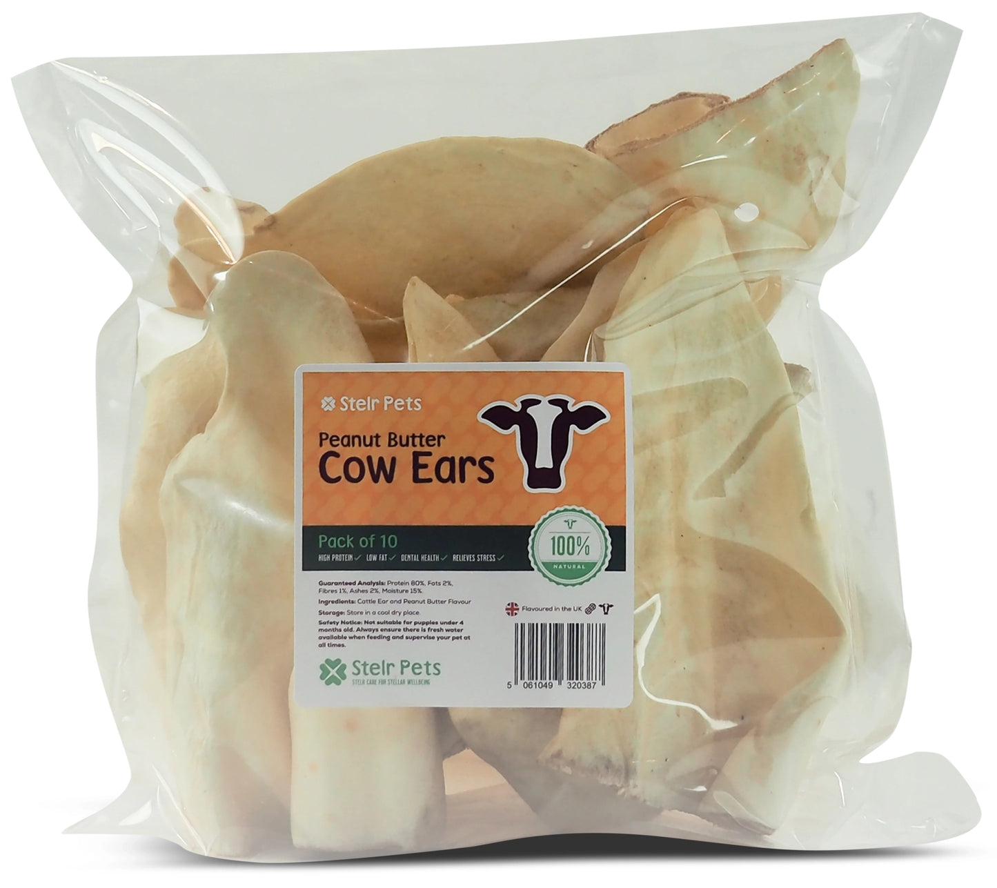 Cow Ear Dental Chews for Dogs