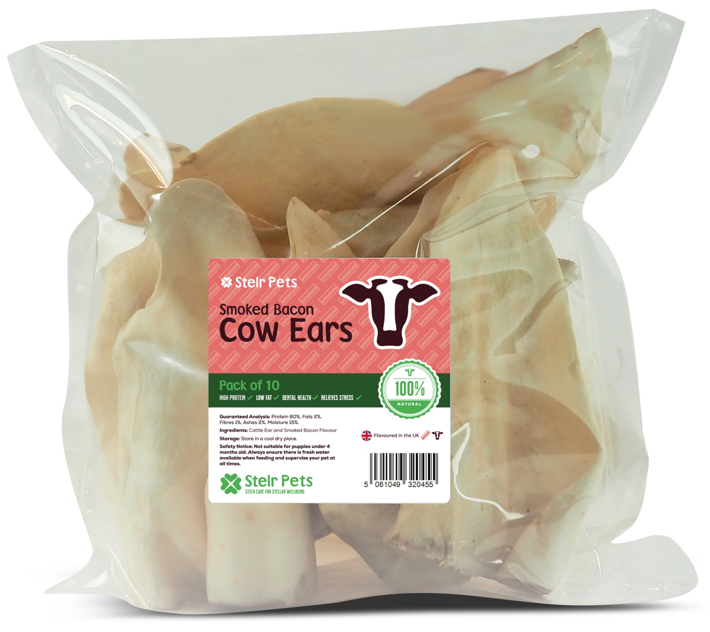 Cow Ear Dental Chews for Dogs