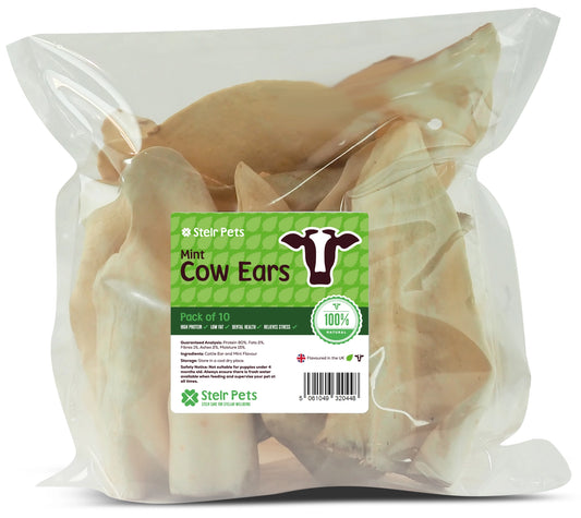 Cow Ear Dental Chews for Dogs